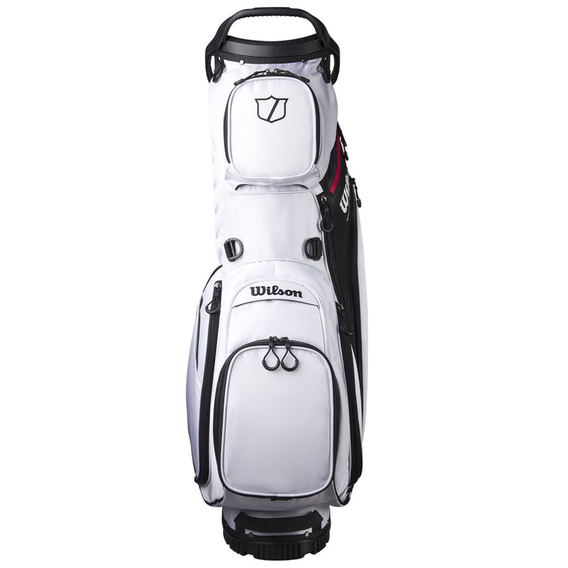 Wilson Talus Stand 14 Bag - White/Black