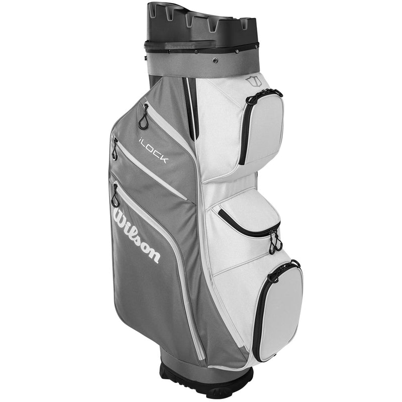 Wilson I-Lock Cart Bag - Grey/White/Black