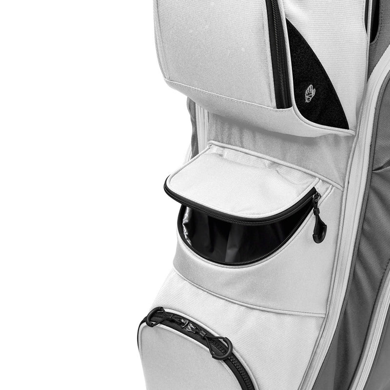 Wilson I-Lock Cart Bag - Grey/White/Black