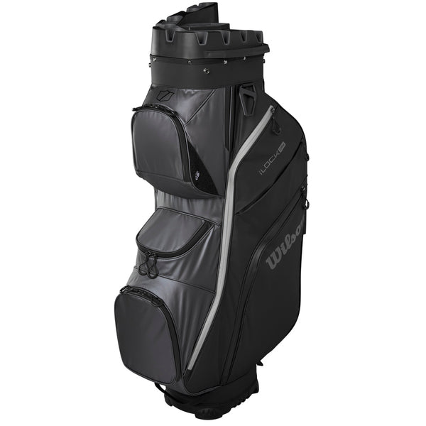 Wilson I-Lock Dry Cart Bag - Black/Grey