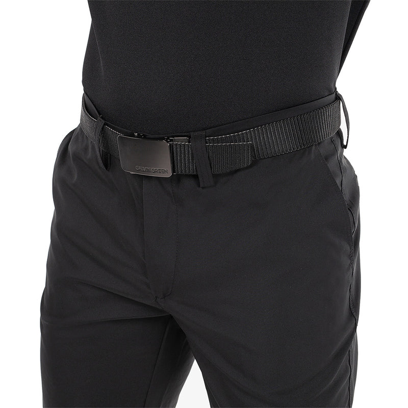 Galvin Green Reversible Wilton Belt - Black/Sharkskin