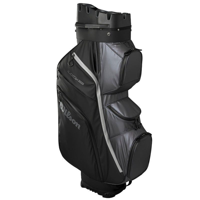 Wilson I-Lock Cart Bag - Black/Grey