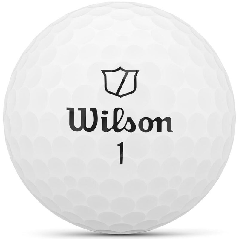 Wilson Staff Model Golf Balls - White - 3-Ball Sleeve