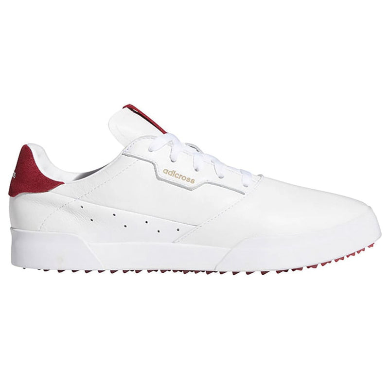 adidas Adicross Retro Spikeless Shoes - Cloud White/Burgundy