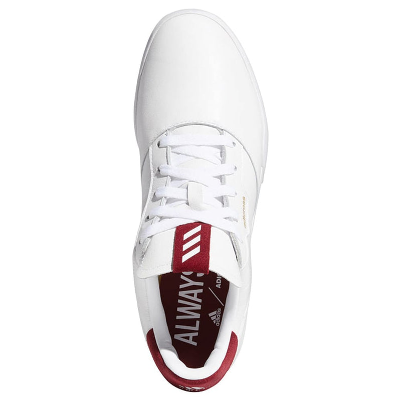 adidas Adicross Retro Spikeless Shoes - Cloud White/Burgundy