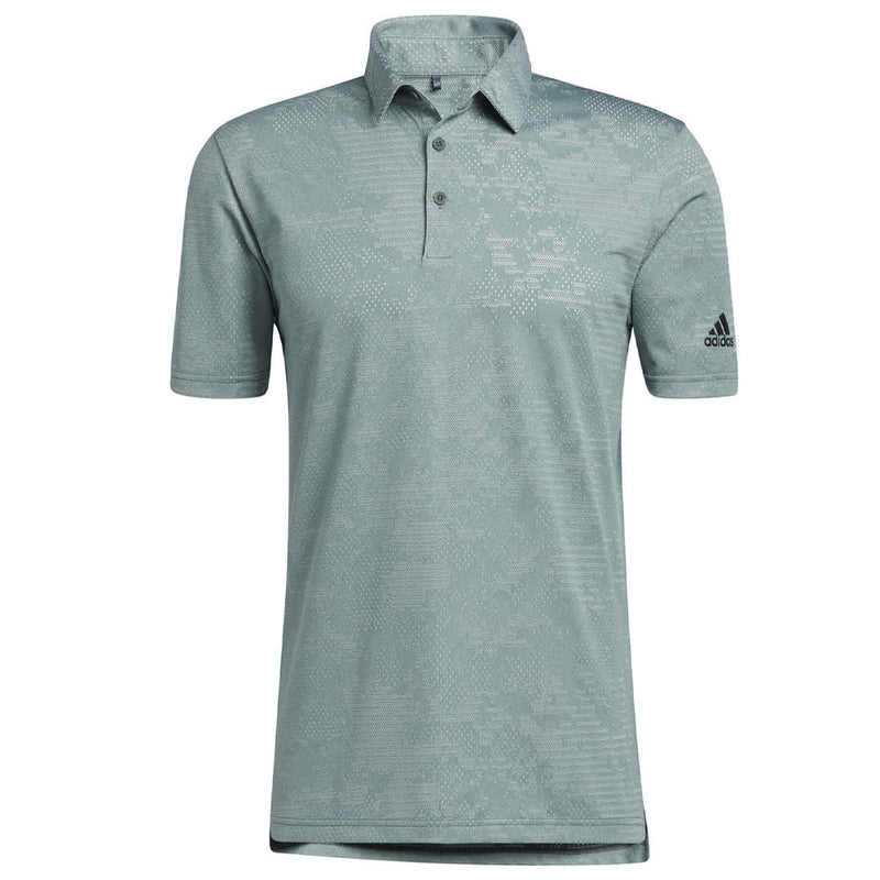 adidas Ultimate365 Camo Polo - Green Oxide/Grey Two