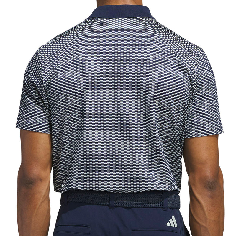 adidas Beyond the Course Textured Polo Shirt - Collegiate Navy