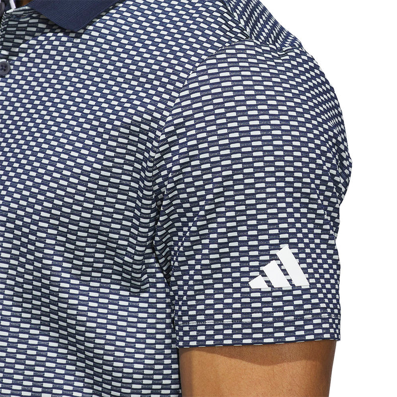 adidas Beyond the Course Textured Polo Shirt - Collegiate Navy