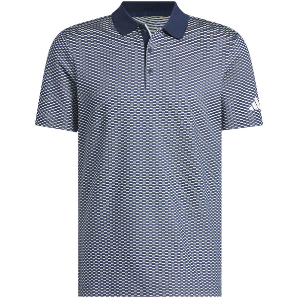 adidas Beyond the Course Textured Polo Shirt - Collegiate Navy