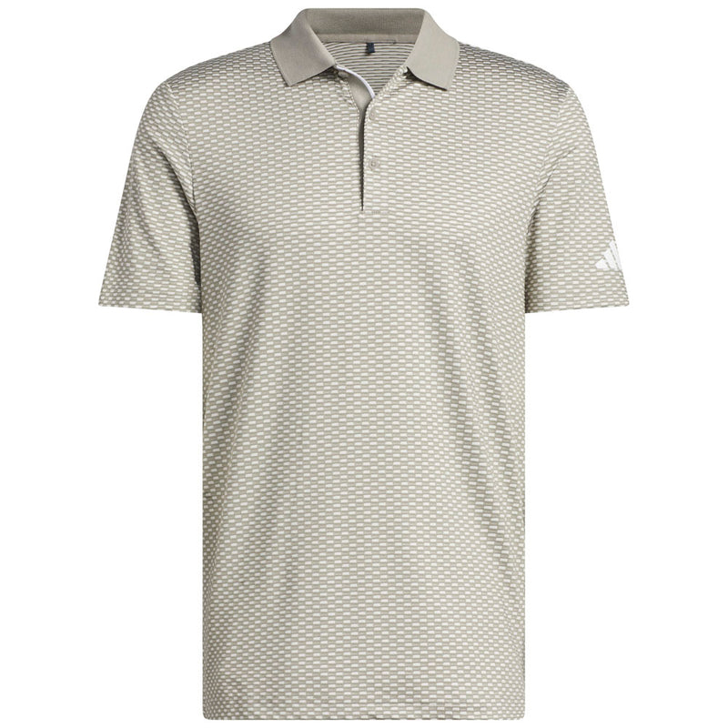 adidas Beyond the Course Textured Polo Shirt - Putty Beige