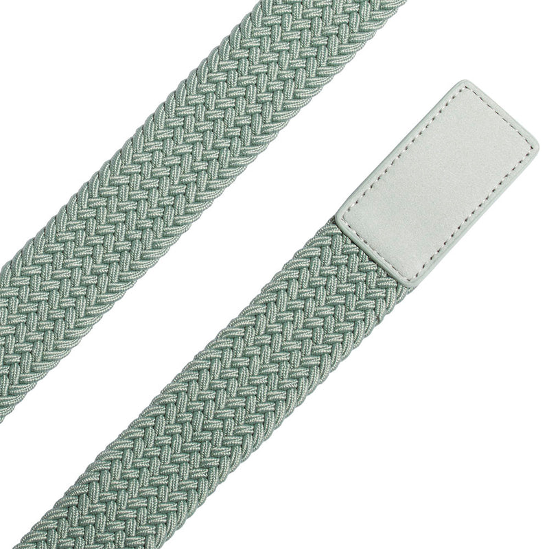 adidas Braided Stretch Belt - Silver Green