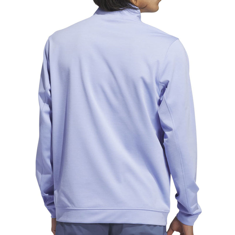 adidas Elevated 1/4 Zip Pullover - Blue Spark