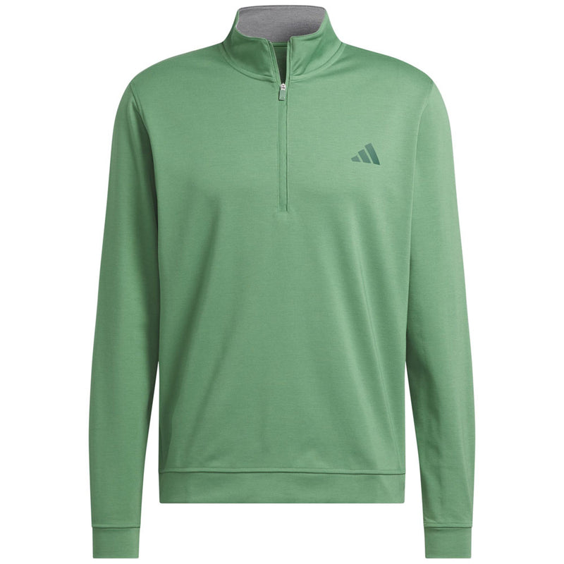 adidas Elevated 1/4 Zip Pullover - Preloved Green