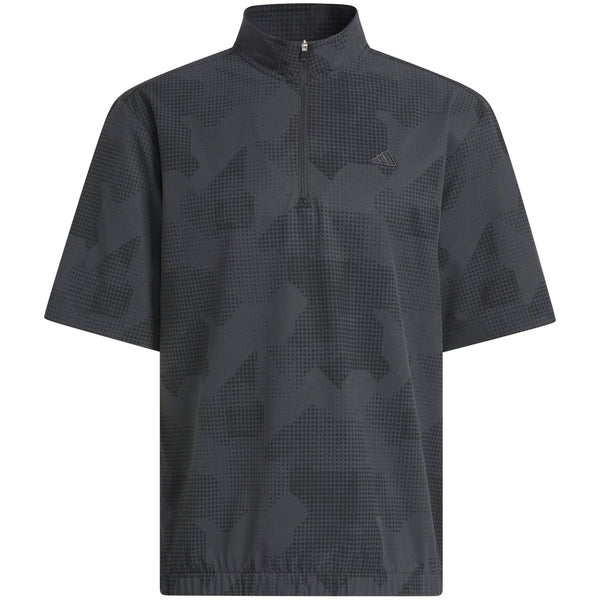 adidas Go-To Dwr Short Sleeve 1/2 Zip Pullover - Black