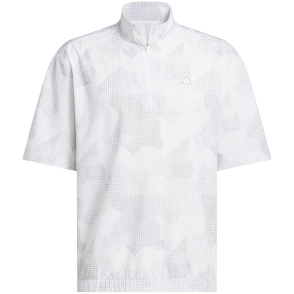 adidas Go-To Dwr Short Sleeve 1/2 Zip Pullover - White