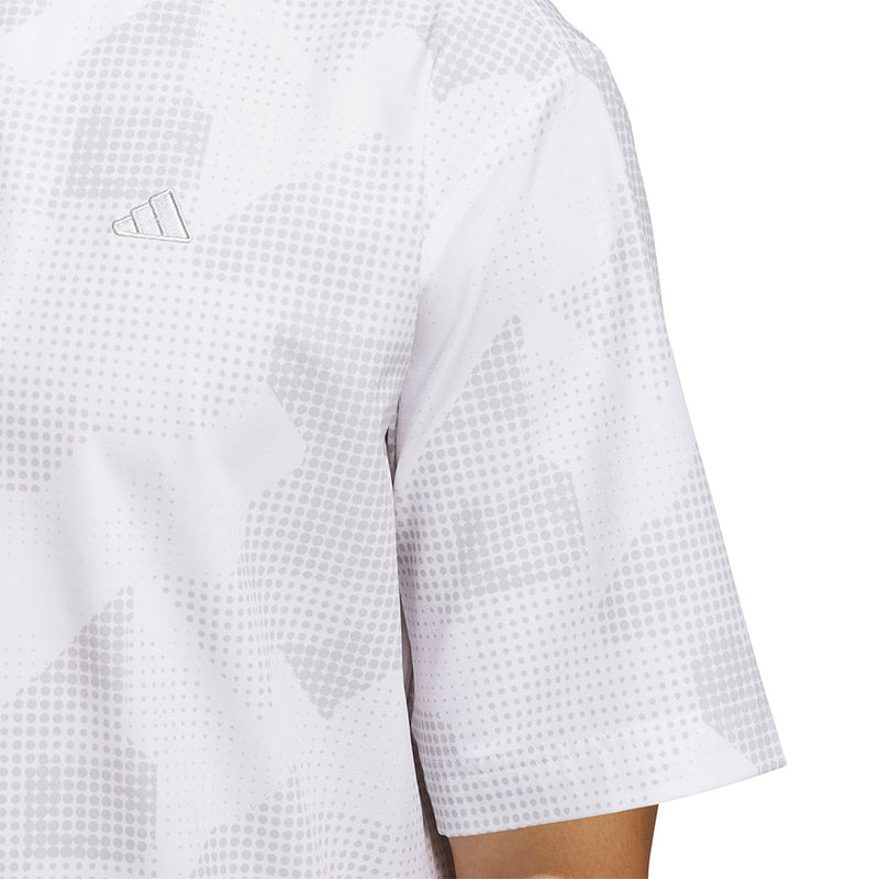 adidas Go-To Dwr Short Sleeve 1/2 Zip Pullover - White