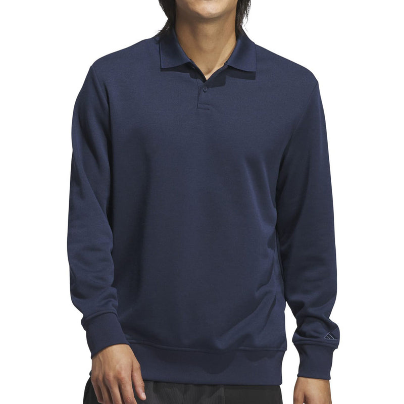 adidas Go-To Long Sleeve Polo Shirt - Collegiate Navy