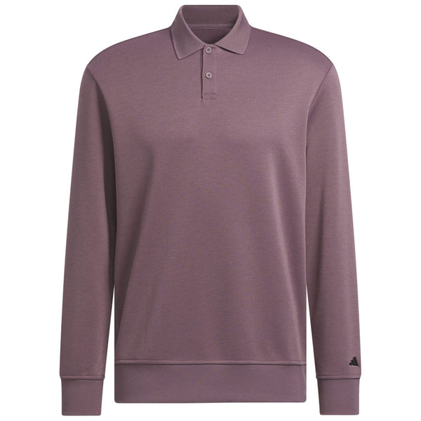 adidas Go-To Long Sleeve Polo Shirt - Shadow Fig