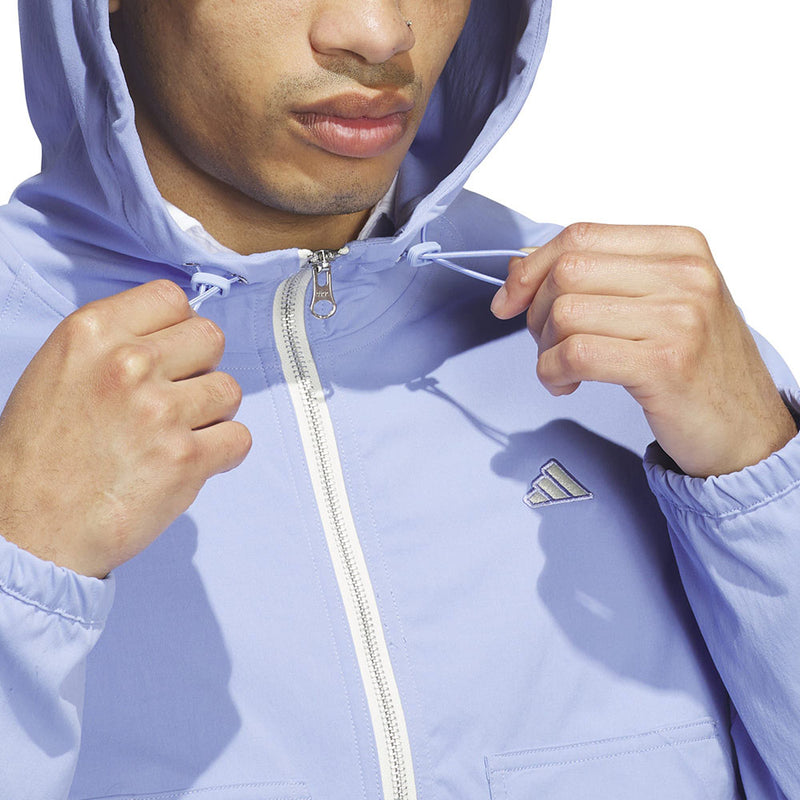 adidas Go-To Utility DWR Full Zip Jacket - Blue Spark