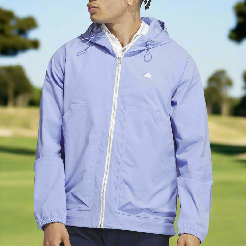 adidas Go-To Utility DWR Full Zip Jacket - Blue Spark