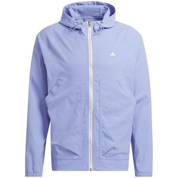 adidas Go-To Utility DWR Full Zip Jacket - Blue Spark