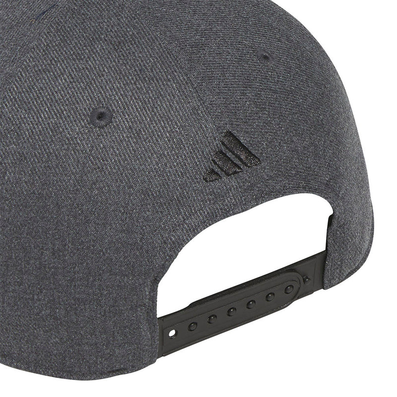 adidas High Crown Stripes and Pines Waterproof Cap - Dark Grey Heather