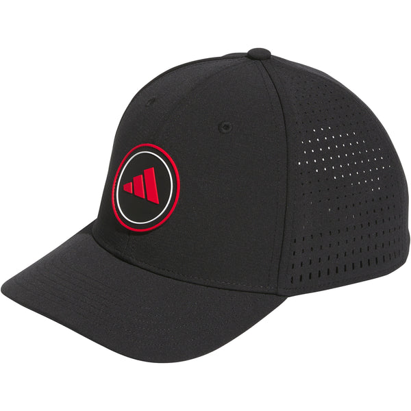 adidas Hydrophbic Tour Waterproof Cap - Black/Pure Ruby