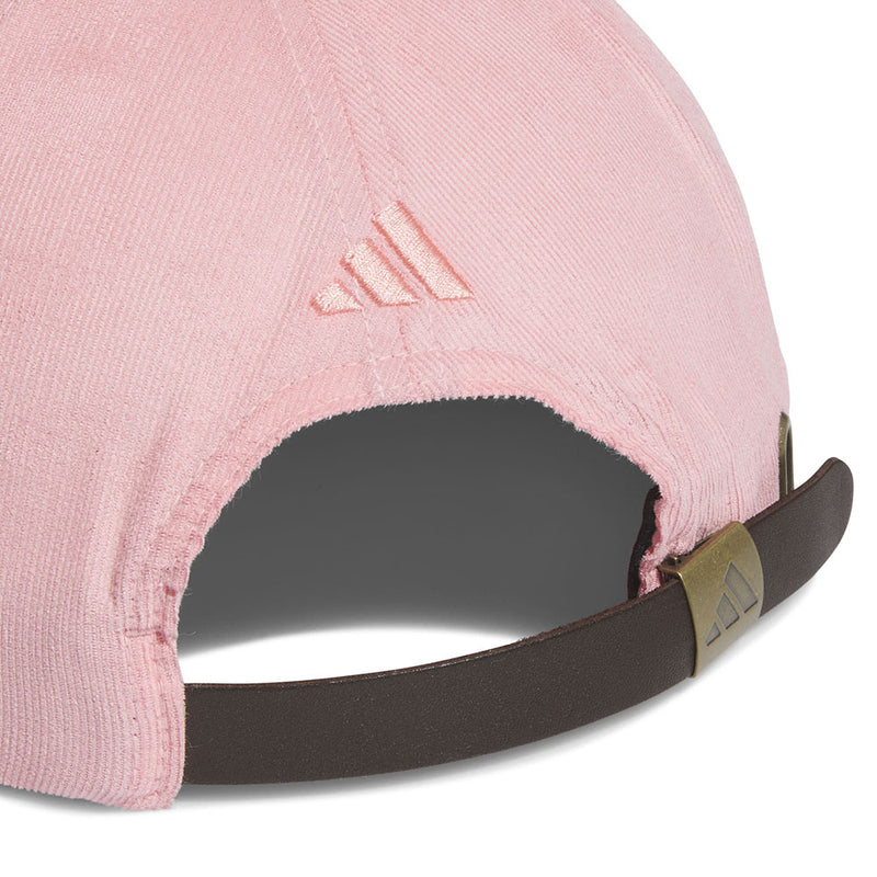 adidas 'Sunday Pins' Corduroy Cap - Semi Pink Spark