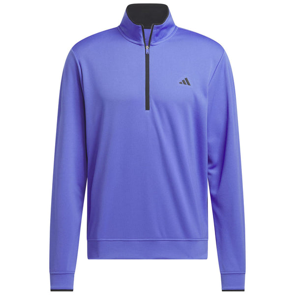 adidas Lightweight 1/2 Zip Top - Cobalt Blue