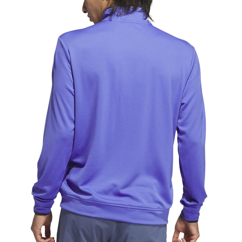 adidas Lightweight 1/2 Zip Top - Cobalt Blue