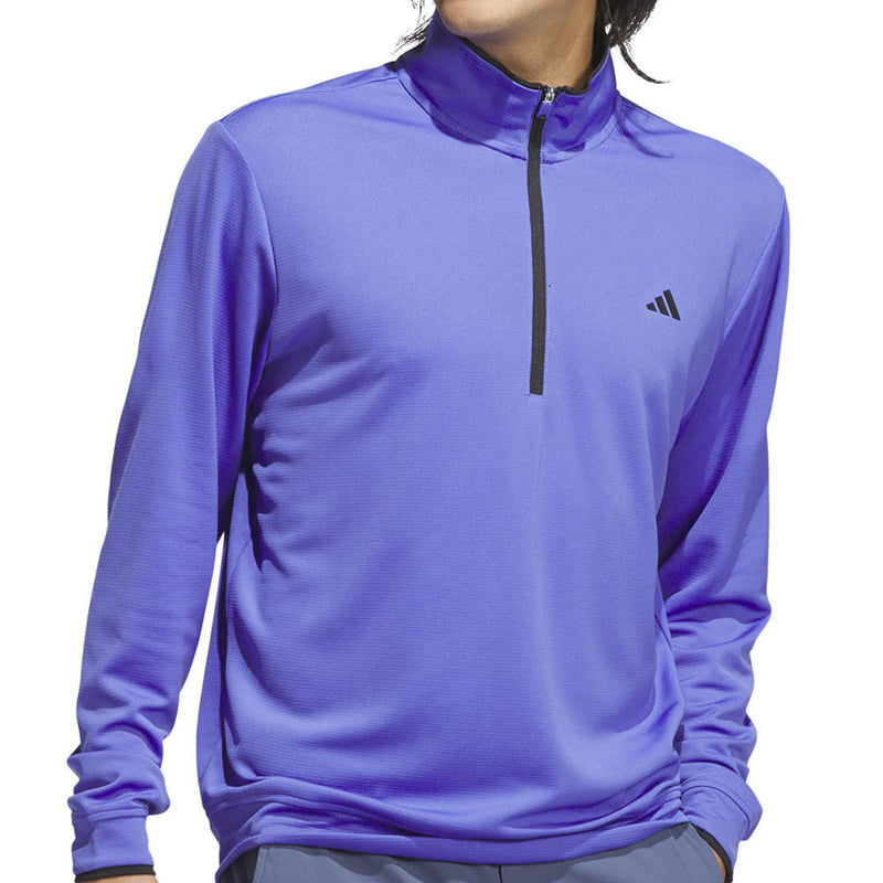 adidas Lightweight 1/2 Zip Top - Cobalt Blue