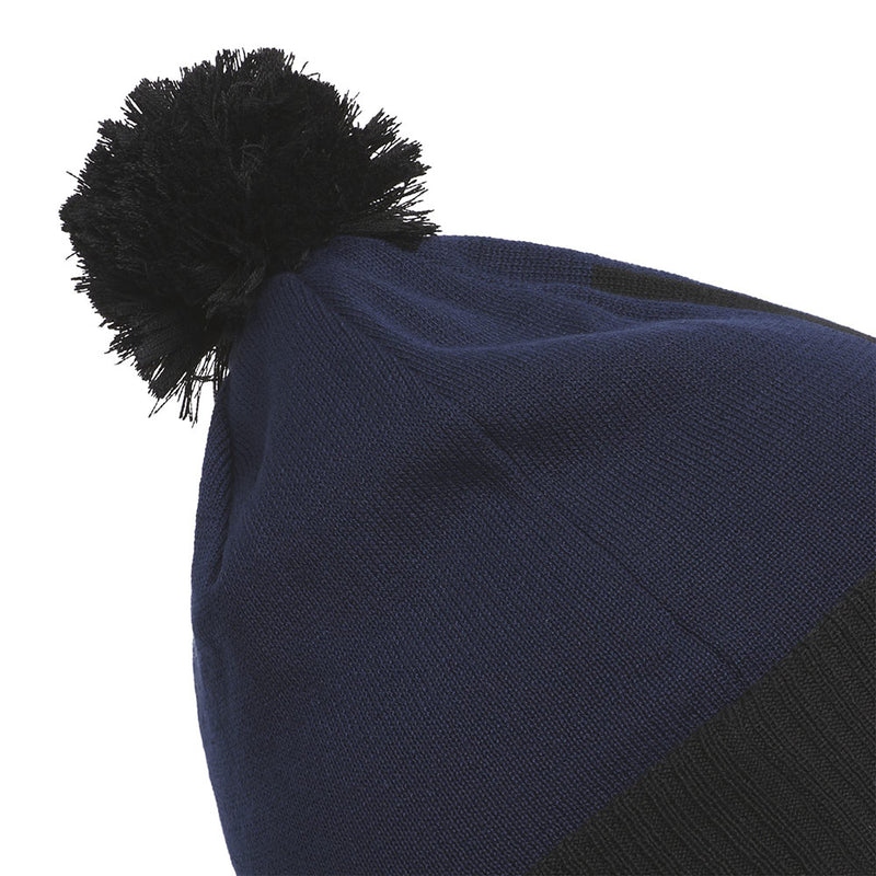 adidas COLD.RDY Three Stripe Pom Beanie - Collegiate Navy