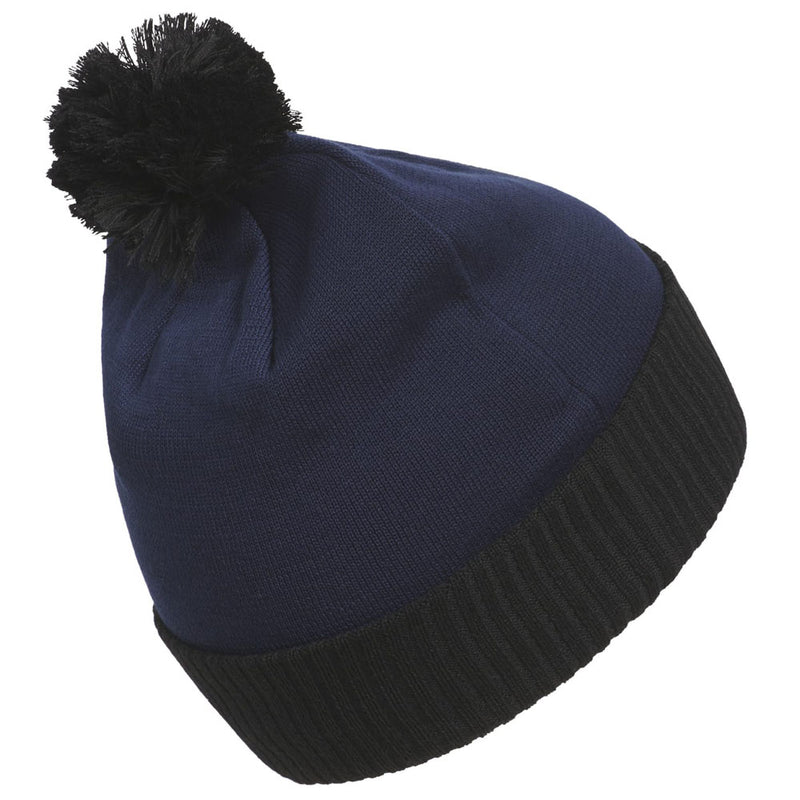 adidas COLD.RDY Three Stripe Pom Beanie - Collegiate Navy