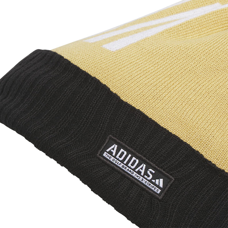 adidas COLD.RDY Three Stripe Pom Beanie - Oat