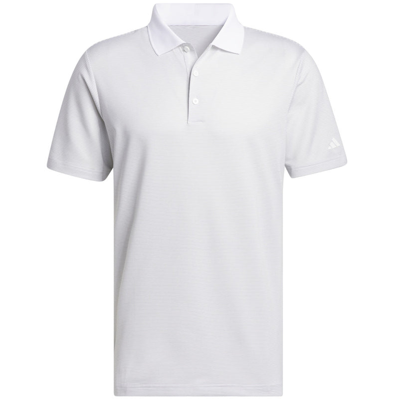 adidas Ottoman Polo Shirt - White/Grey Two