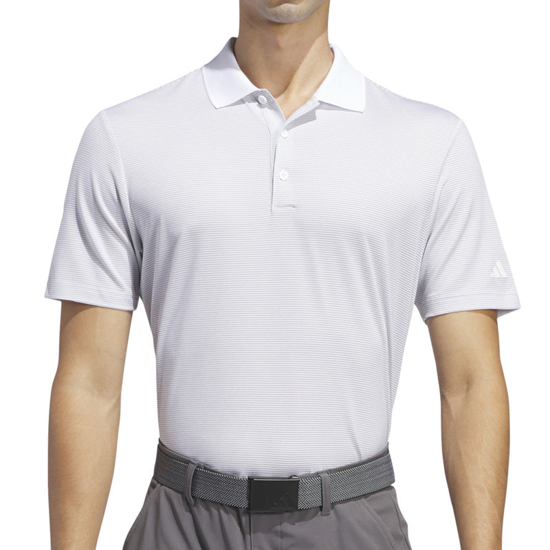 adidas Ottoman Polo Shirt - White/Grey Two