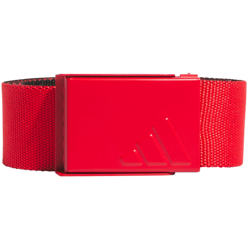 adidas Reversible Web Belt - Pure Ruby/Black