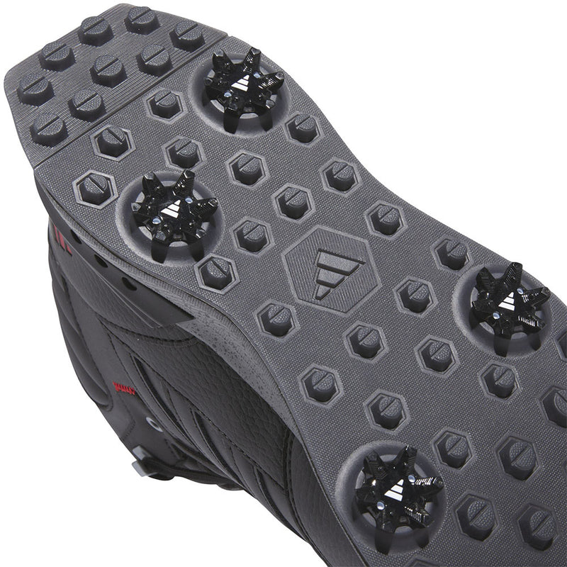 adidas S2G RAIN.RDY Waterproof Spiked Shoes - Core Black/Iron Met/Better Scarlet