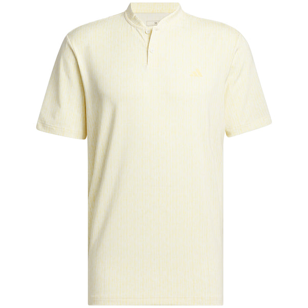 adidas Sport Stripe Polo Shirt - Ivory/Semi Spark