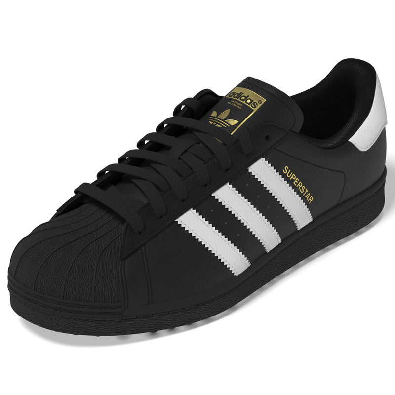 adidas Superstar Spikeless Shoes - Core Black/Ftwr White/Gold Met