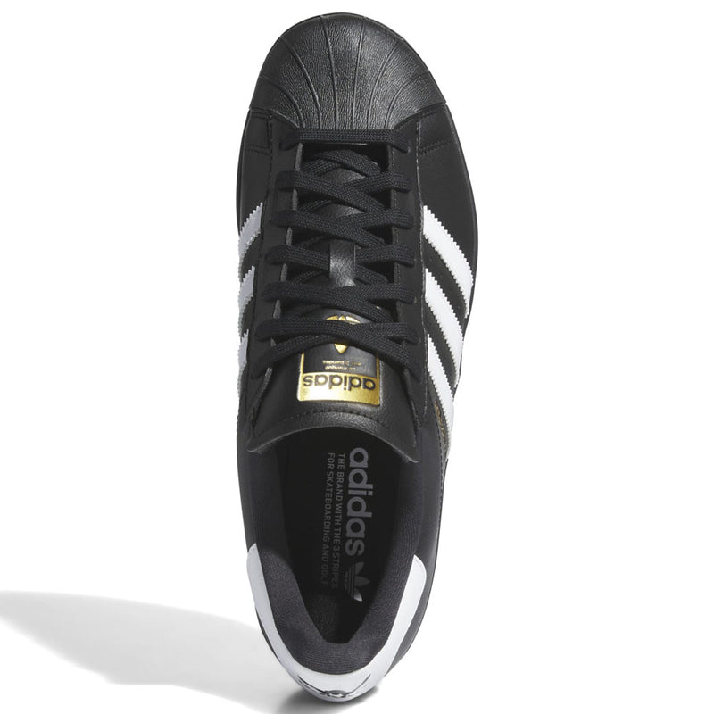 adidas Superstar Spikeless Shoes - Core Black/Ftwr White/Gold Met