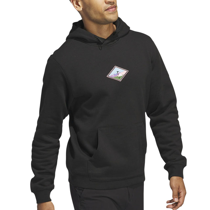 adidas Tech Graphic Hoodie - Black