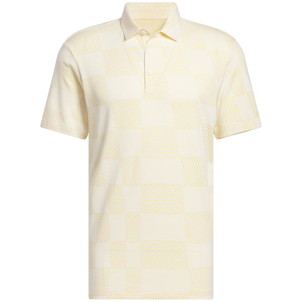 adidas Textured Polo Shirt - Ivory