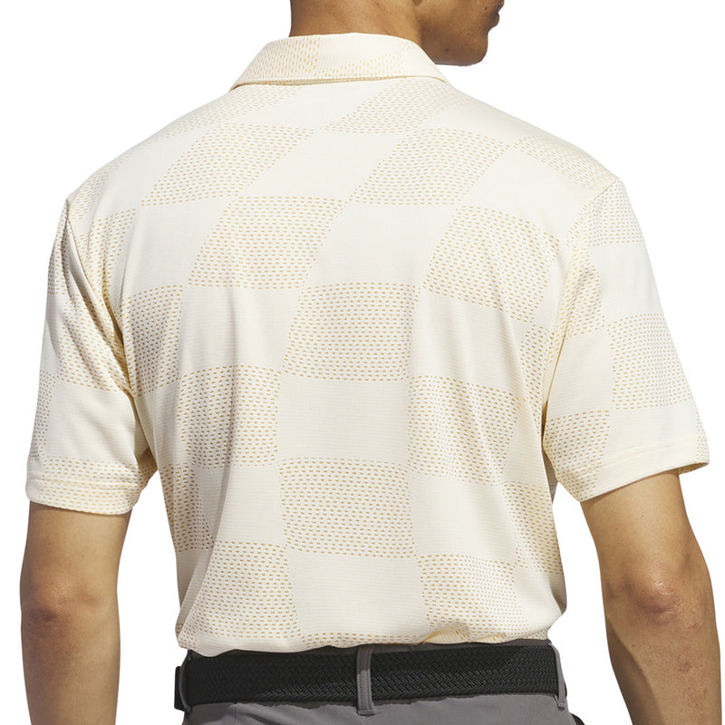 adidas Textured Polo Shirt - Ivory