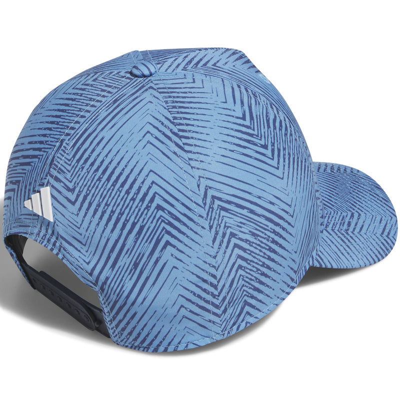 adidas Tour 3 Stripe Cap - Semi Blue Burst