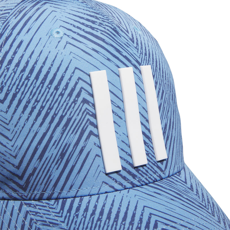 adidas Tour 3 Stripe Cap - Semi Blue Burst