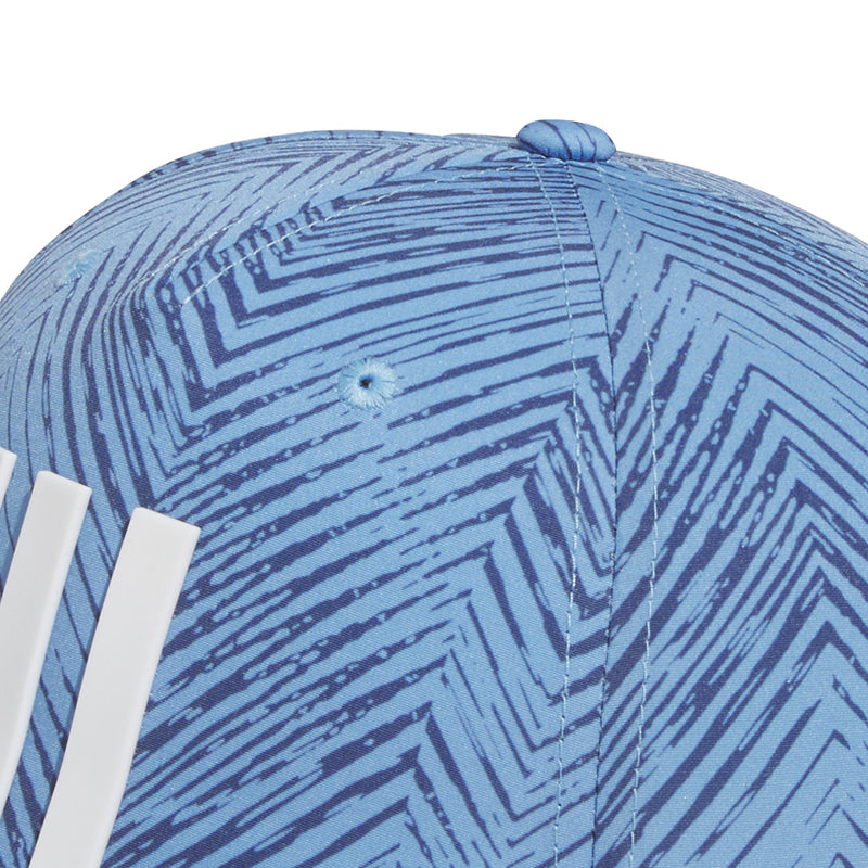 adidas Tour 3 Stripe Cap - Semi Blue Burst