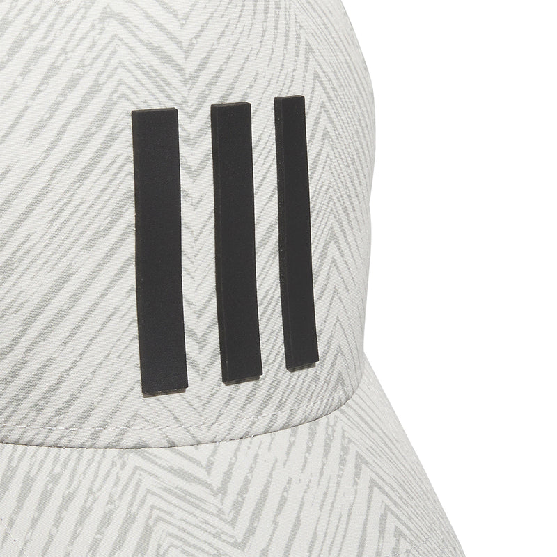 adidas Tour 3 Stripe Cap - Silver Pebble