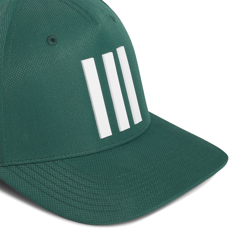 adidas Tour 3 Stripes Cap - Collegiate Green