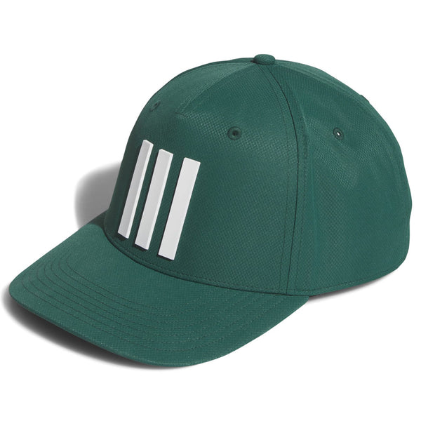 adidas Tour 3 Stripes Cap - Collegiate Green